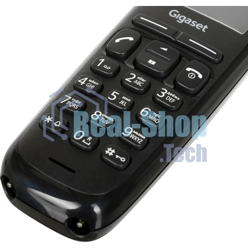 Радиотелефон Dect Gigaset A170 DUO черный (труб. в компл.:2шт) АОН