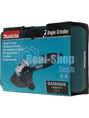 Угловая шлифовальная машина Makita GA5030RK 720Вт 11000об/мин рез.шпин.:M14 d=125мм