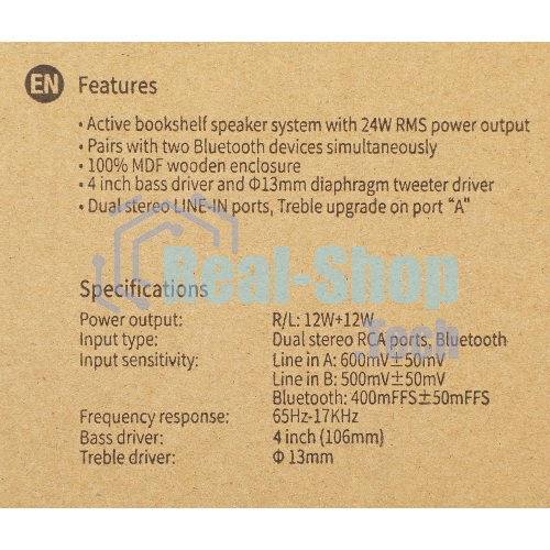 Акустическая система 2.0 Edifier R1010BT черный