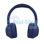 Беспроводные наушники MORE CHOICE HW11 синий, накладные, Bluetooth, до 6 ч