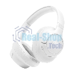 Беспроводные/проводные наушники JBL Tune 730BT белый, полноразмерные, Bluetooth + проводной, быстрая зарядка