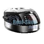 Мультиварка Centek CT-1472 Ceramic черный/сталь, 860 Вт, 5.0 л, LED, 21 программа