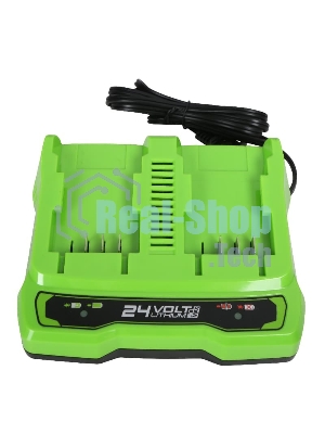 Зарядное устройство Greenworks G24X2UC2, 24V (2931907)