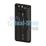 Внешний аккумулятор Maxvi PB10-11 10000 мАч черный 3A, встроенные кабели USB A/Type-C/Lightning