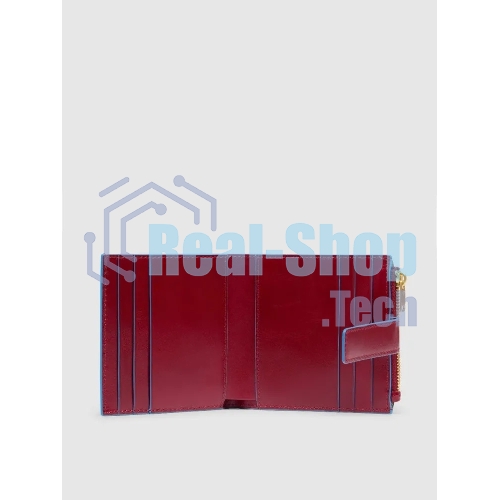 Картхолдер Piquadro Blue Square PP6843B2R/R красный, натуральная кожа