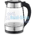 Чайник электрический BQ KT1738G черный/стальной