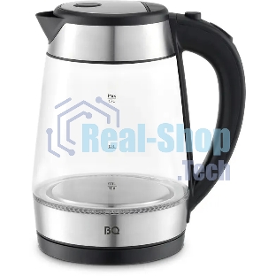 Чайник электрический BQ KT1738G черный/стальной