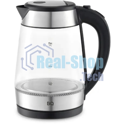 Чайник электрический BQ KT1738G черный/стальной