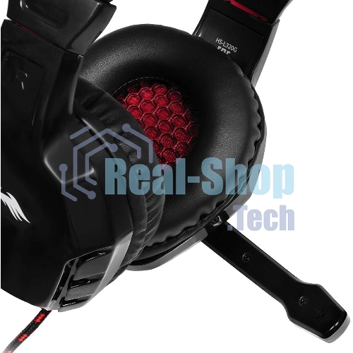 Гарнитура Oklick HS-L320G Phoenix чёрный, проводная, 3.5 мм