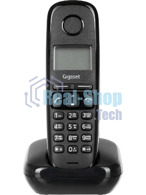 Радиотелефон Dect Gigaset A170 DUO черный (труб. в компл.:2шт) АОН