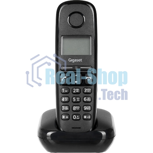 Радиотелефон Dect Gigaset A170 DUO черный (труб. в компл.:2шт) АОН