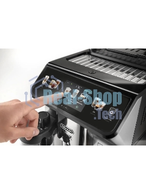 Кофемашина автоматическая DeLonghi Eletta Explore ECAM450.65.S серебристый, исп. кофе - зерновой/молотый, 1.8 л, 1450 Вт, 19 бар