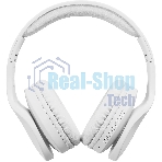 Беспроводные/проводные наушники Digma BT-17 белый, накладные, Bluetooth + проводной, складная конструкция, до 10 ч