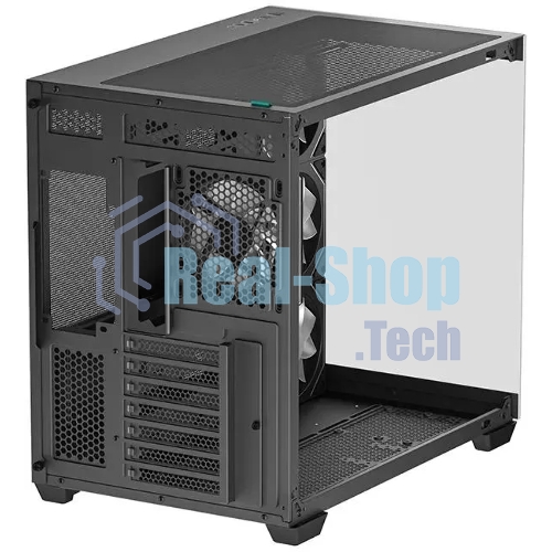 Компьютерный корпус Deepcool CG530 4F черный без БП ATX 2x120мм 2x140мм 2xUSB 2.0 1xUSB 3.0 audio bott PSU