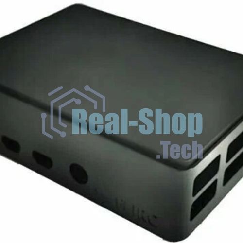Корпус Black Edition, Aluminum Case, Raspberry Pi 4B, black(FLIRC)