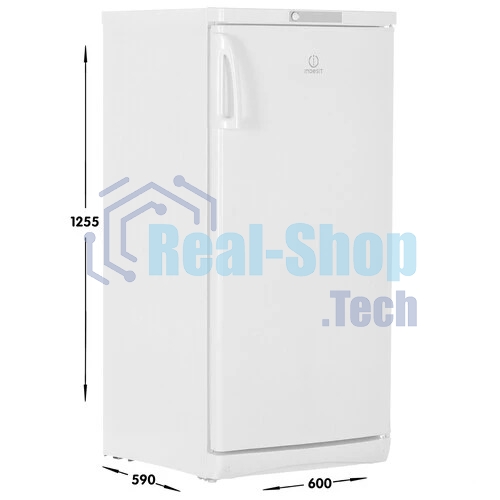 Холодильник Indesit ITD 125 W белый однокамерный 182/28л морозилка сверху, капельная система
