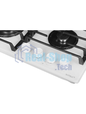 Газовая варочная панель Vitek VGH 6420 WG стекло белое