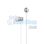Проводные наушники Havit Wired earphone белый, внутриканальные, Jack 3.5 мм, встроенный микрофон