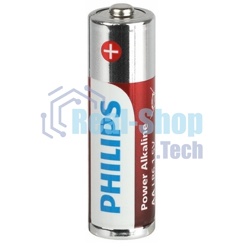 Элемент питания алкалиновый AA/LR6 1.5В Power (блист. 12шт) Philips Б0064661