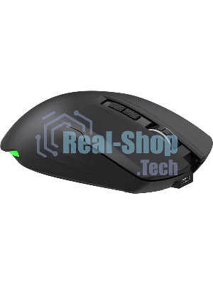 Мышь беспроводная/проводная Defender Whisper GM-209 черный, 7200 dpi, радиоканал, Bluetooth, USB, кнопки - 8