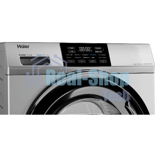 Стиральная машина Haier HW70-BP12919S серебристая, загрузка фронтальная 7кг, 1200 об/мин., класс: A+++