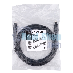 Кабель оптический Cablexpert CC-OPT-3M-N, Toslink 2xODT M/M, 3м, черный, пакет