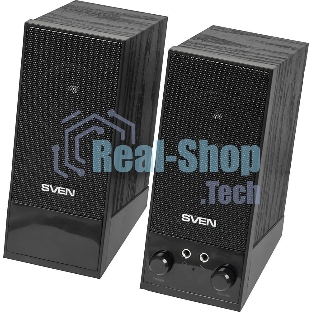 Акустическая система SVEN SPS-604 2.0 черный 4Вт