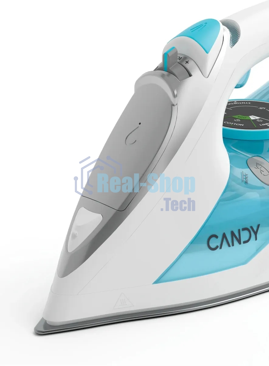 Утюг Candy CI-101 белый/голубой, 2700 Вт, 55 г/мин, 160 г/мин, 500 мл