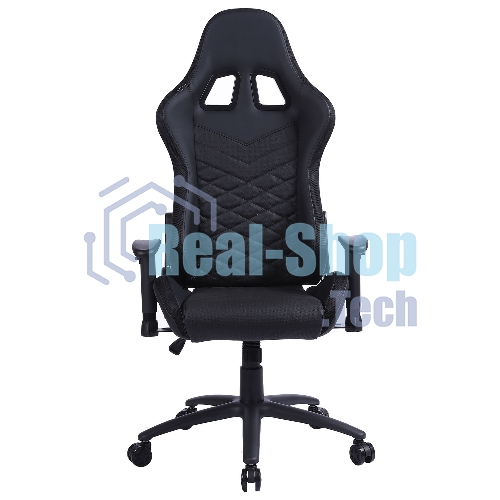 Кресло игровое Cactus CS-CHR-0099BL черный сиденье черный эко.кожа с подголов. крестовина металл пластик черный