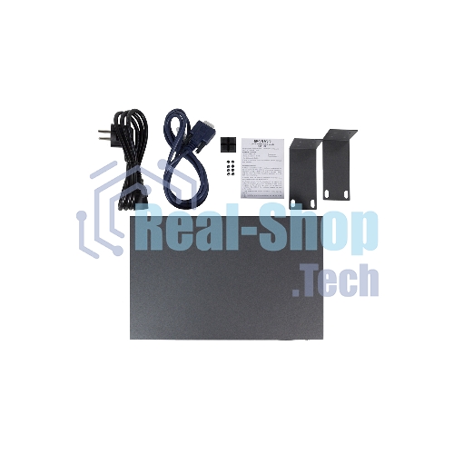 Коммутатор Managed L2 Switch 8x1000Base-T PoE, 2x1000Base-X SFP, PoE Budget 135W, RJ45 Console, 19