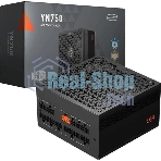Блок питания PcCooler P5-YN750-G1F ATX 750W 80+ gold (20+4pin) APFC 135мм fan 6xSATA Cab Manag RTL