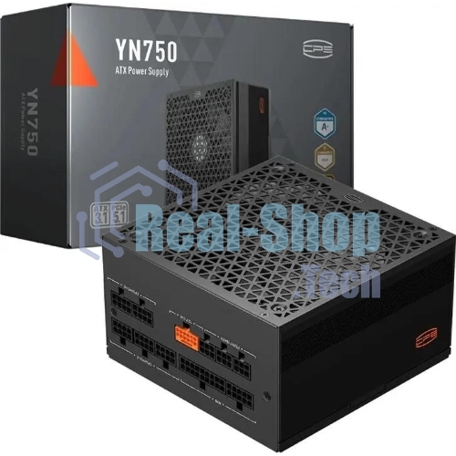Блок питания PcCooler P5-YN750-G1F ATX 750W 80+ gold (20+4pin) APFC 135мм fan 6xSATA Cab Manag RTL