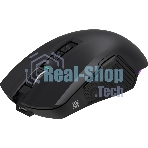Мышь беспроводная/проводная Defender Whisper GM-209 черный, 7200 dpi, радиоканал, Bluetooth, USB, кнопки - 8