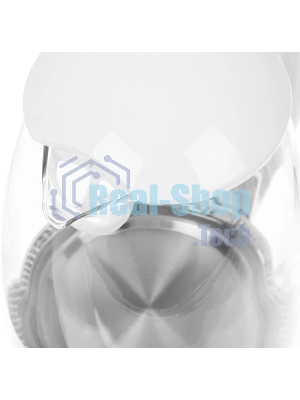 Электрочайник Candy CK-300 белый, 1.8 л, 2200 Вт, скрытый нагревательный элемент