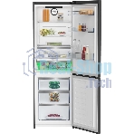 Холодильник Beko B5RCNK363ZWB черный двухкамерный 220/100 л морозилка снизу, Total No Frost