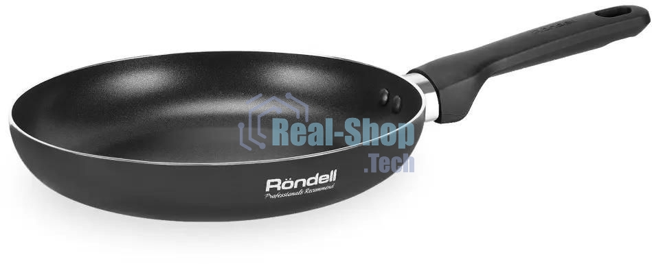 Сковорода Rondell Massimo RDA-1401, 20 см, без крышки, черный