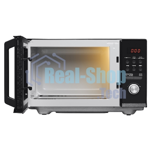 Микроволновая печь BBK 25MWS-954T/B черный, 25 л, 900 Вт, переключатели - кнопки, поворотный механизм