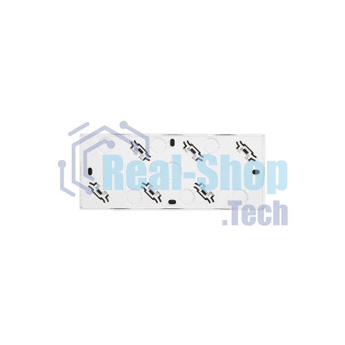 Розетка 3-мест. с заземл. LEZARD LETO 752-0200-127BUP закрытый корпус ПБТ белый