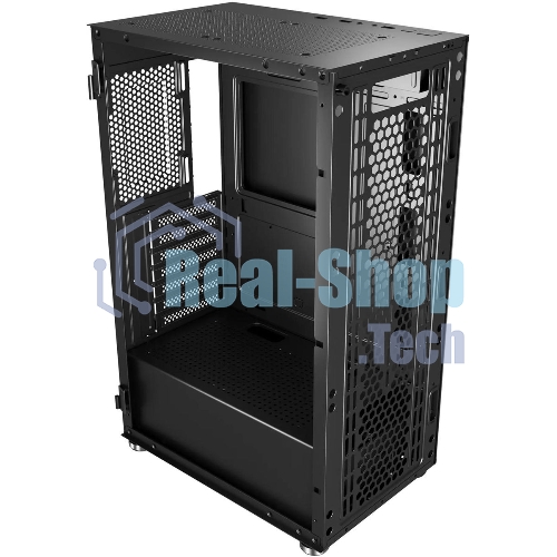 Компьютерный корпус Bloody BD-CC106F черный без БП ATX 4x120мм 1xUSB 2.0 1xUSB 3.0 audio bott PSU