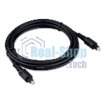 Кабель оптический Cablexpert CC-OPT-3M-N, Toslink 2xODT M/M, 3м, черный, пакет