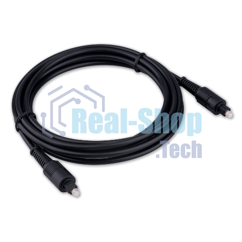 Кабель оптический Cablexpert CC-OPT-3M-N, Toslink 2xODT M/M, 3м, черный, пакет
