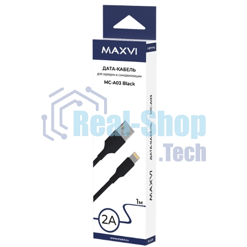 Кабель Maxvi MC-A03 черный