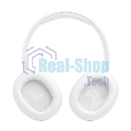 Беспроводные/проводные наушники JBL Tune 730BT белый, полноразмерные, Bluetooth + проводной, быстрая зарядка