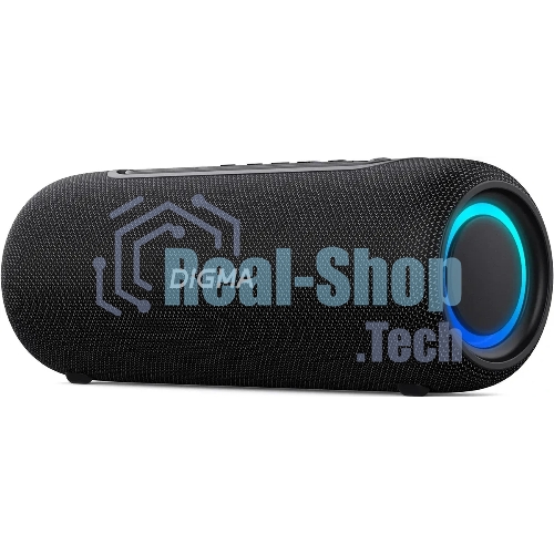 Колонка портативная Digma D-PS1524 черный 20W 2.0 BT 10м 2000mAh