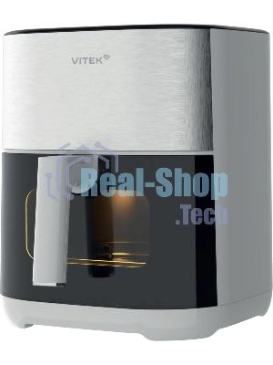 Аэрогриль Vitek VT-AF2001 серый, 2100 Вт, 6 л, сенсор, 13 программ