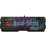 Комплект клавиатура+мышь A4Tech Bloody B1700 проводной, USB, 6000 DPI, чёрный