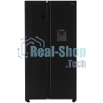 Холодильник Gorenje NRR9185EABXLWD черный матовый двухкамерный 353/191л морозилка снизу, No Frost, Side by Side