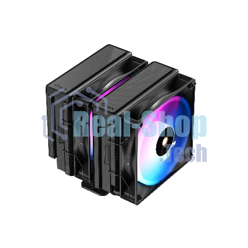 Кулер Ocypus Delta A62 BK ARGb черный 120мм алюминий+медь 2000rpm 29db 4-pin 260W 156мм