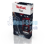 Пылесос вертикальный Tefal TY6838WO серый/фиолетовый, питание от аккумулятора, 100 Вт, уборка сухая, пылесборник 0.55 л