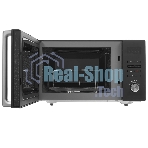 Микроволновая печь Hyundai HYM-M2062 черный, 23 л, 800 Вт, переключатели - кнопки, поворотный механизм